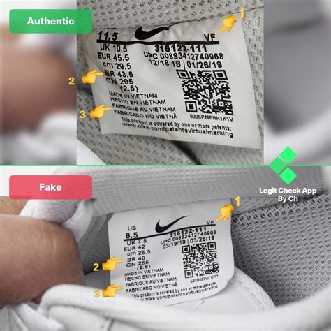 how to identify fake nike sports shoes|find nike shoes by upc.